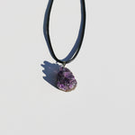 crystals healing Amethyst Cluster Necklace Crystalz.com
