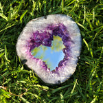 crystals healing Amethyst Heart Mirror Crystalz.com