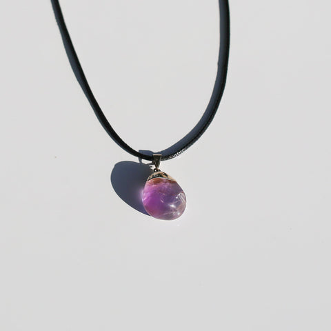 crystals healing Amethyst Necklace Crystalz.com
