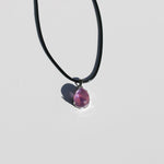 crystals healing Amethyst Prong Necklace Crystalz.com