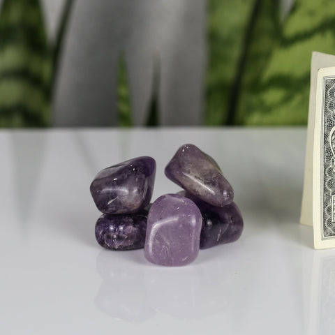crystals healing Amethyst Tumble Crystalz.com