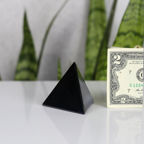 crystals healing Black Obsidian Triangle Crystalz.com