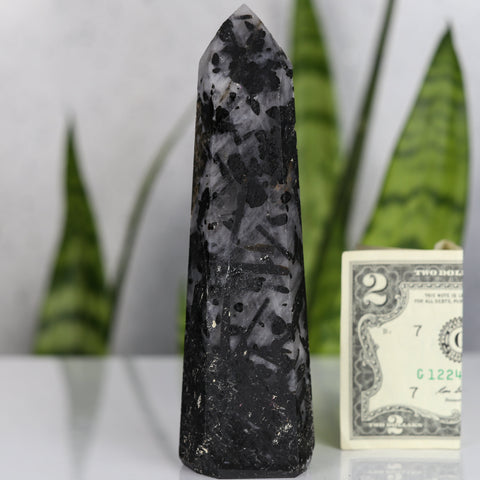 crystals healing Black Tourmaline Tower Crystalz.com