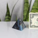 crystals healing Blue Troilite Triangle Crystalz.com