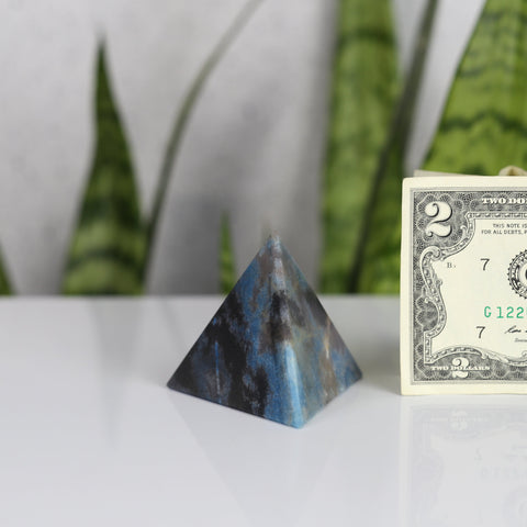 crystals healing Blue Troilite Triangle Crystalz.com