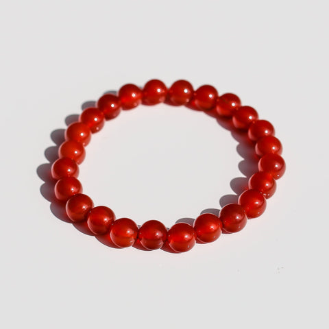 crystals healing Carnelian Bracelet Crystalz.com
