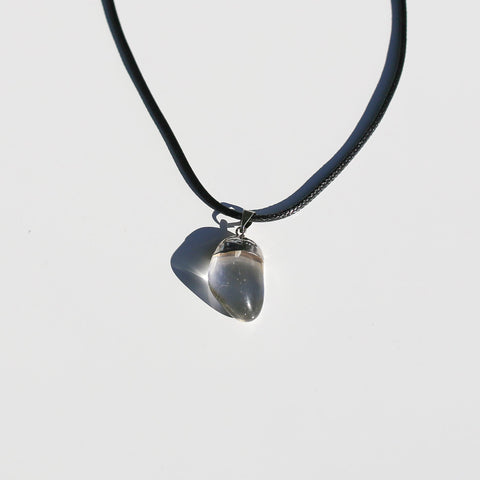 crystals healing Clear Quartz Necklace Crystalz.com