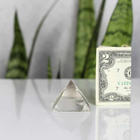 crystals healing Clear Quartz Pyramid Crystalz.com