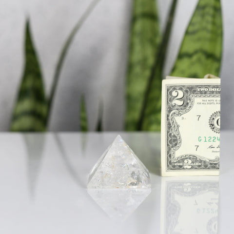 crystals healing Clear Quartz Pyramid Crystalz.com