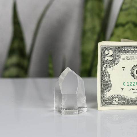 crystals healing Clear Quartz Tower Crystalz.com