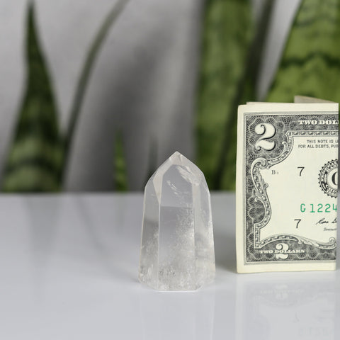 crystals healing Clear Quartz Tower Crystalz.com