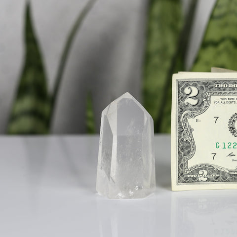 crystals healing Clear Quartz Tower Crystalz.com