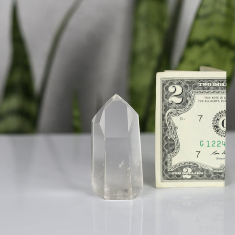 crystals healing Clear Quartz Tower Crystalz.com