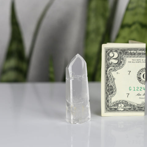 crystals healing Clear Quartz Tower Crystalz.com