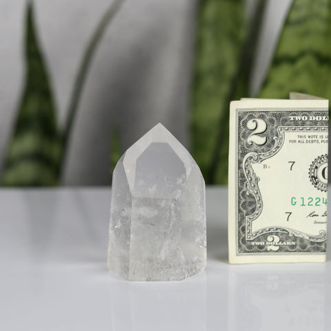 crystals healing Clear Quartz Tower Crystalz.com