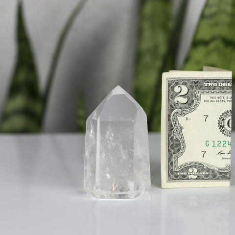 crystals healing Clear Quartz Tower Crystalz.com