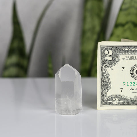 crystals healing Clear Quartz Tower Crystalz.com