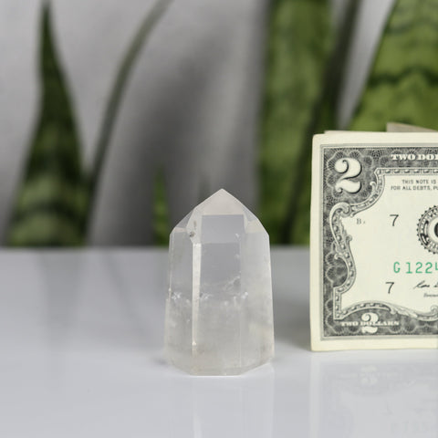 crystals healing Clear Quartz Tower Crystalz.com