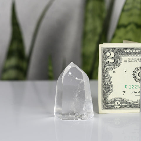 crystals healing Clear Quartz Tower Crystalz.com