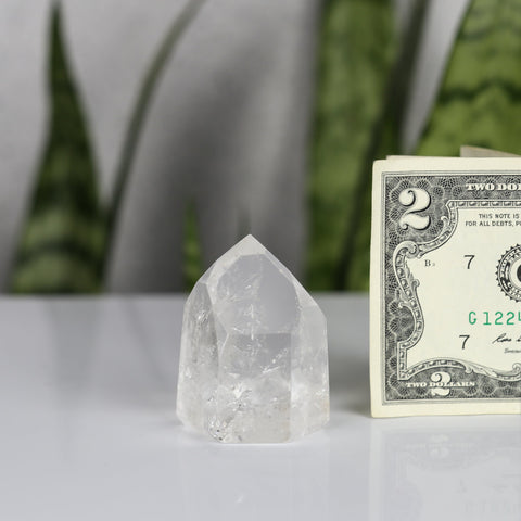 crystals healing Clear Quartz Tower Crystalz.com