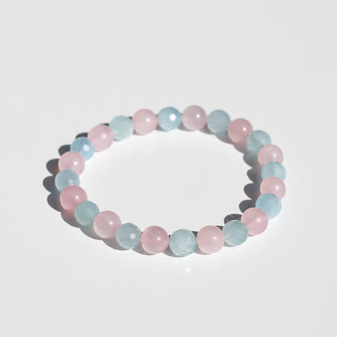 crystals healing Cotton Candy Bracelet Crystalz.com