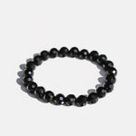 crystals healing Faceted Black Onyx Bracelet Crystalz.com