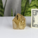 crystals healing Green Tourmaline Citrine Tower Crystalz.com