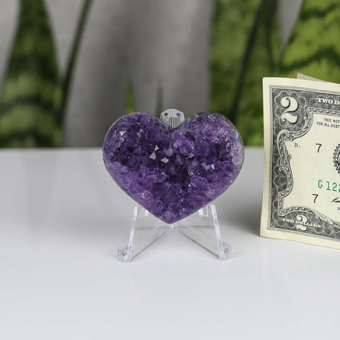 crystals healing High Quality Amethyst Baby Heart Crystalz.com