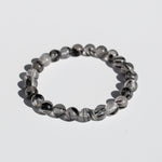 crystals healing High Quality Tourmalated Quartz Bracelet Crystalz.com
