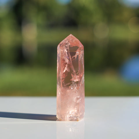 crystals healing Jewelry Quality Rose Quartz Tower Crystalz.com