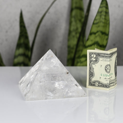 crystals healing Large Clear Quartz Pyramid Crystalz.com