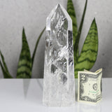 crystals healing Large Clear Quartz Tower Crystalz.com