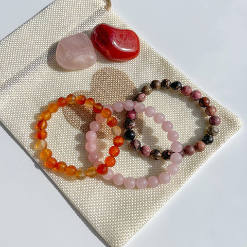 crystals healing Love Bundle Crystalz.com