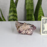 crystals healing Massive Watermelon Tourmaline with Clear Quartz Points Crystalz.com