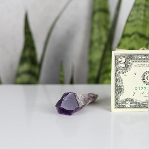 crystals healing Natural Amethyst Wand Crystalz.com