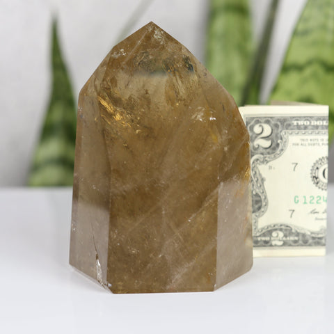 crystals healing Natural Citrine Tower Crystalz.com