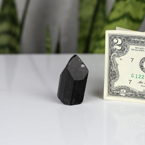 crystals healing Natural Pointed Black Tourmaline Tower Crystalz.com