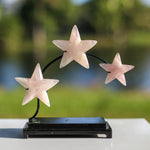 crystals healing Rare Brazilian Rose Quartz Stars Crystalz.com