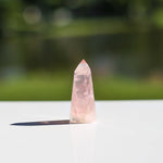 crystals healing Rare Transparent Small Pink Brazil Rose Quartz Crystalz.com