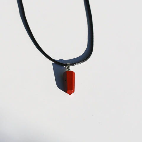 crystals healing Red Jasper Pendant Crystalz.com