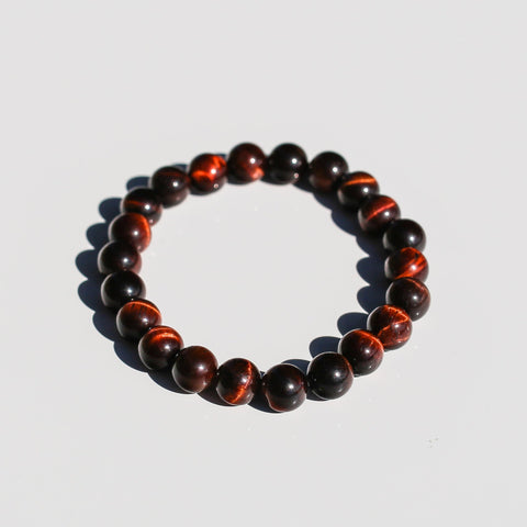 crystals healing Red Tigers Eye Bracelet Crystalz.com