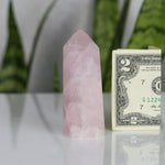 crystals healing Rose Quartz Tower Crystalz.com