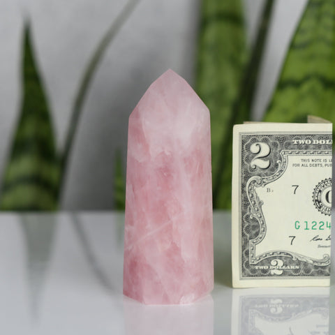 crystals healing Rose Quartz Tower Crystalz.com