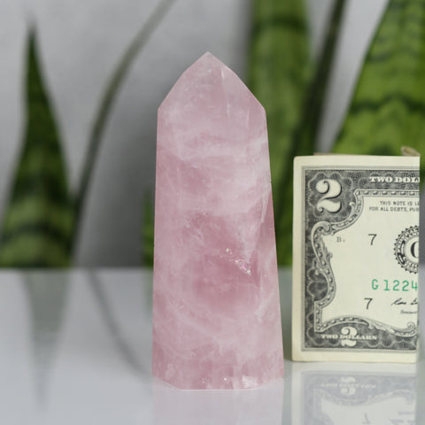 crystals healing Rose Quartz Tower Crystalz.com