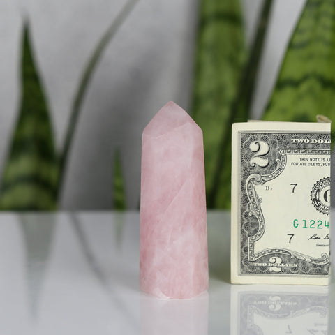 crystals healing Rose Quartz Tower Crystalz.com