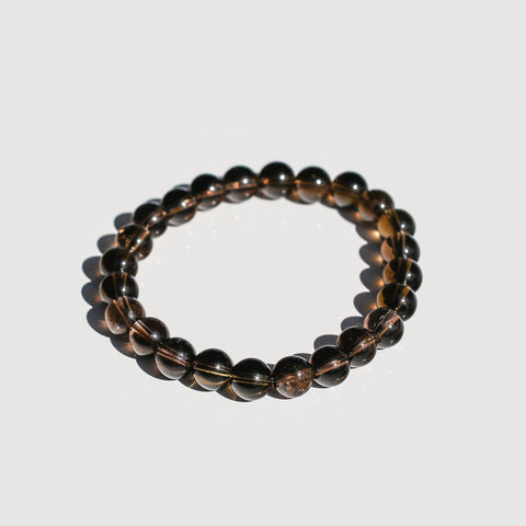 crystals healing Smoky Quartz Bracelet Crystalz.com