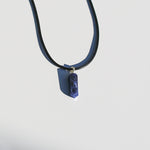 crystals healing Sodalite Point Necklace Crystalz.com