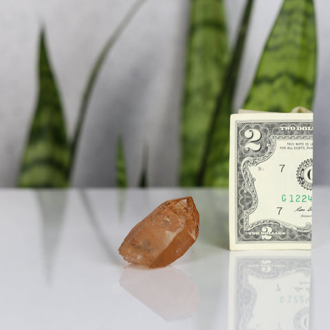 crystals healing Tangerine Quartz Cluster Crystalz.com