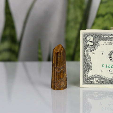 crystals healing Tigers Eye Tower Crystalz.com