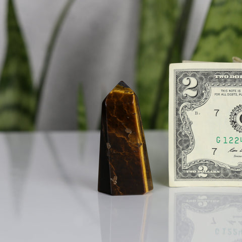 crystals healing Tigers Eye Tower Crystalz.com